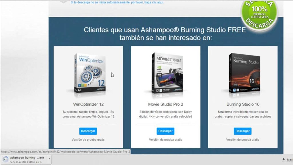 Ashampoo Burning Studio 12: Download Grátis no Mediafire