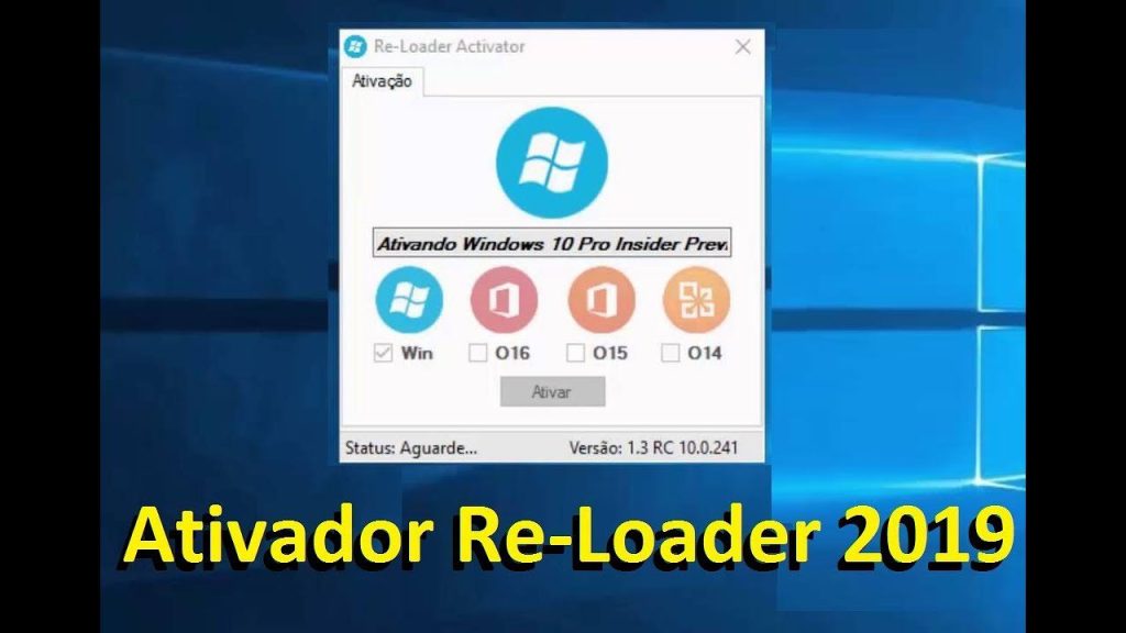 Ativação do Windows 10 com Re-loader 2019: Baixe agora no Mediafire!