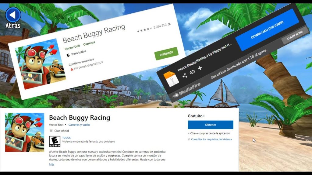 Baixar Beach Buggy Racing pelo Mediafire: Guia Completo
