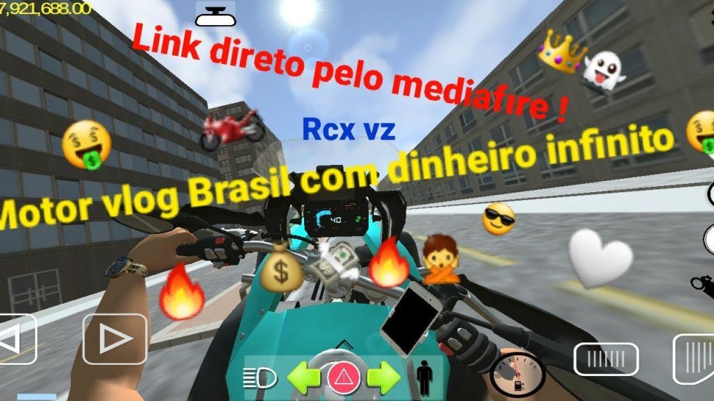 Baixe agora o jogo Motovlog Brasil Mod com dinheiro infinito pelo Mediafire