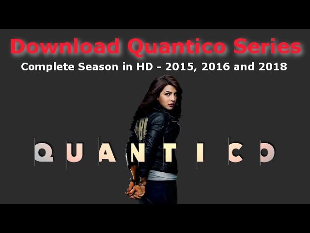 Baixar a série Quantico 1 Temporada pelo Mediafire